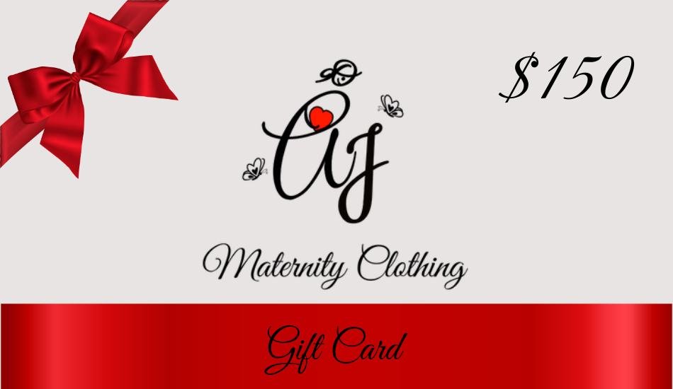 Gift for Maternity - AJ Maternity Clothing Gift Card