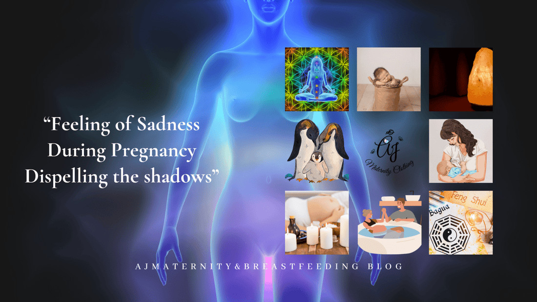 Feeling of Sadness During Pregnancy - dispelling the shadows - AJ MATERNITY CLOTHING