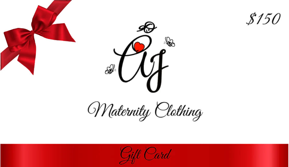 AJ Maternity Clothing Gift Card - AJ MATERNITY CLOTHING