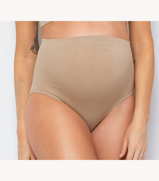 Beige Seamless Maternity Undergarment best prenancy underwear